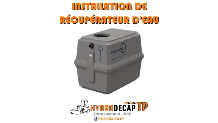 Récupérateur d'eau Eloy Hydrodecap TP