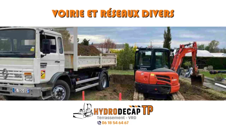 VRD Voirie et Réseaux Divers Hydrodecap TP